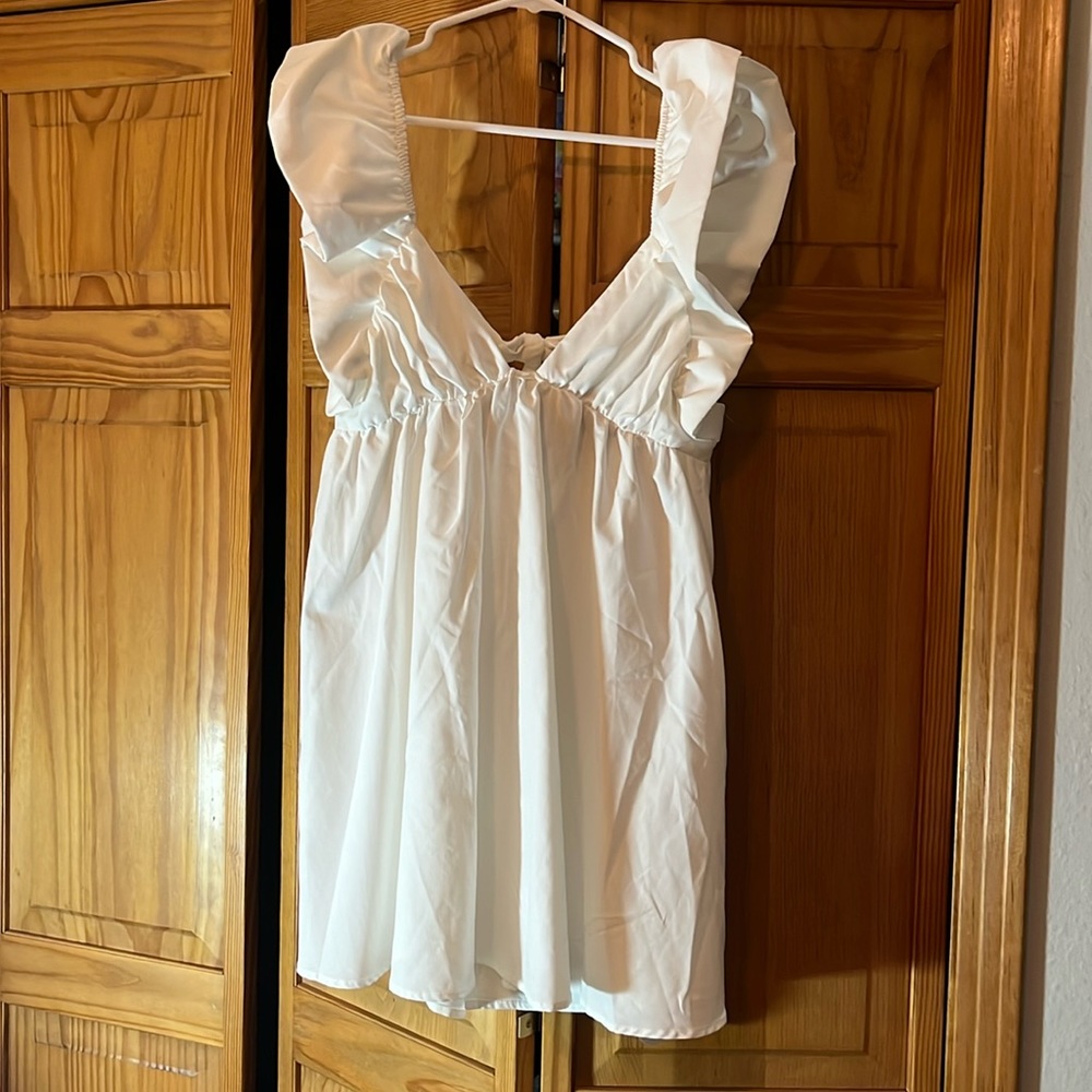 White dress